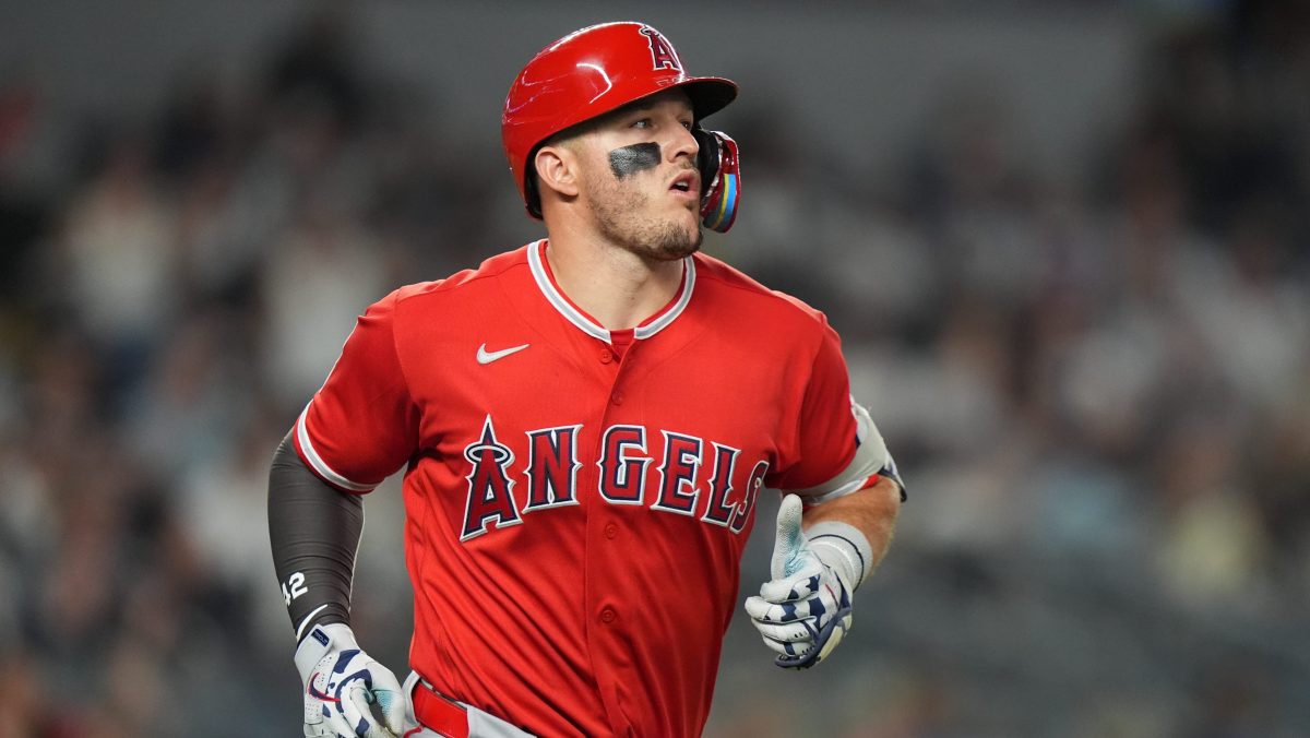 Mike Trout destroza a Yankees con cinco jonrones en cuatro juegos en Yankee Stadium