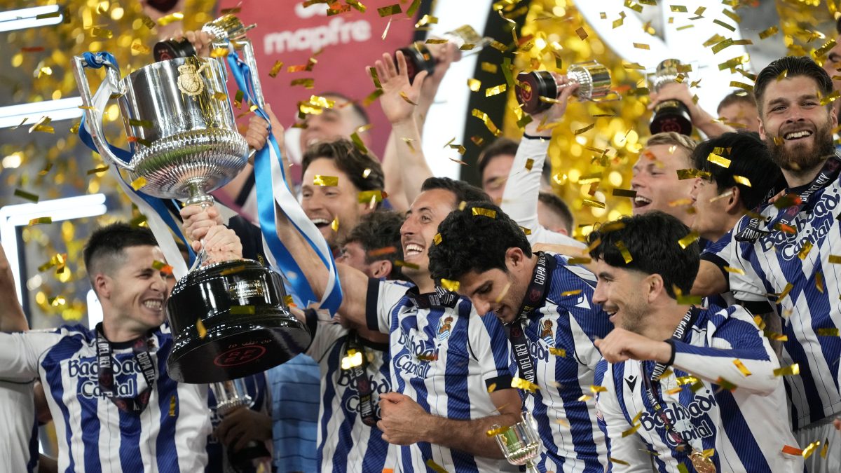 Real Sociedad da la sorpresa y se corona campeón de la Copa del Rey sobre Atlético Madrid