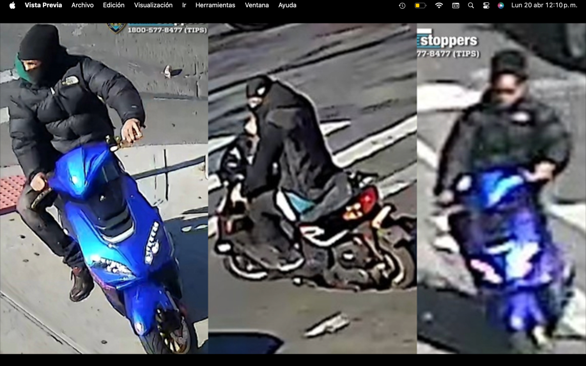 Alerta en El Bronx por delincuentes que asaltan a adolescentes desde ciclomotores
