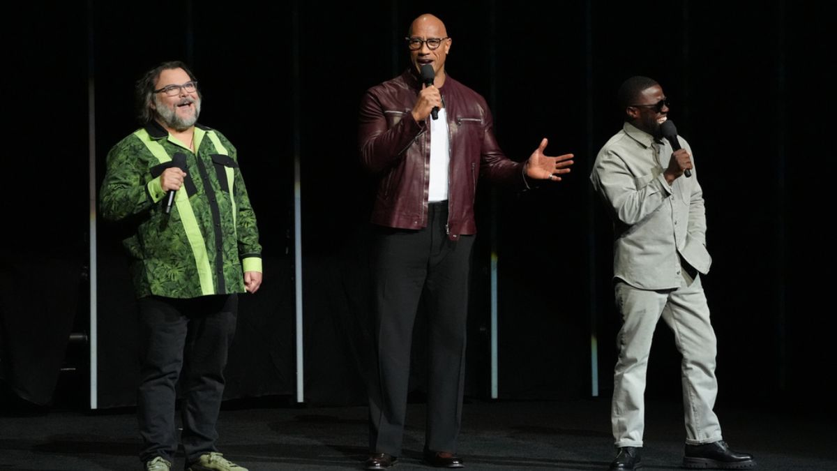 Dwayne Johnson, Kevin Hart y Jack Black: vuelve “Jumanji”