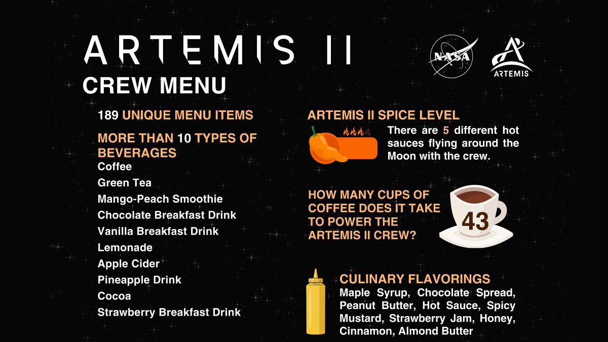 NASA: Así convierte la comida espacial en un festín nutritivo y delicioso