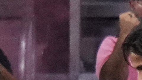 Messi celebra gol en el NU Stadium.