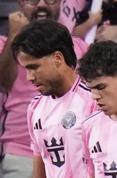 Messi celebra gol en el NU Stadium.