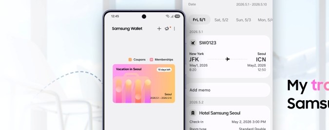 Nueva función “Trips”de Samsung Wallet permite a viajeros explorar el mundo sin contratiempos