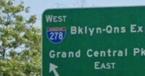 NYPD en Brooklyn-Queens Expressway (BQE)/Archivo.