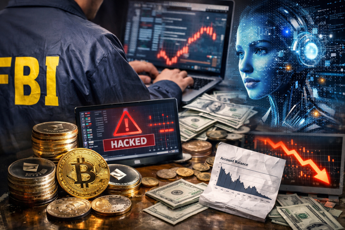 El FBI alerta por una nueva ola de fraudes: criptomonedas, IA y pérdidas millonarias