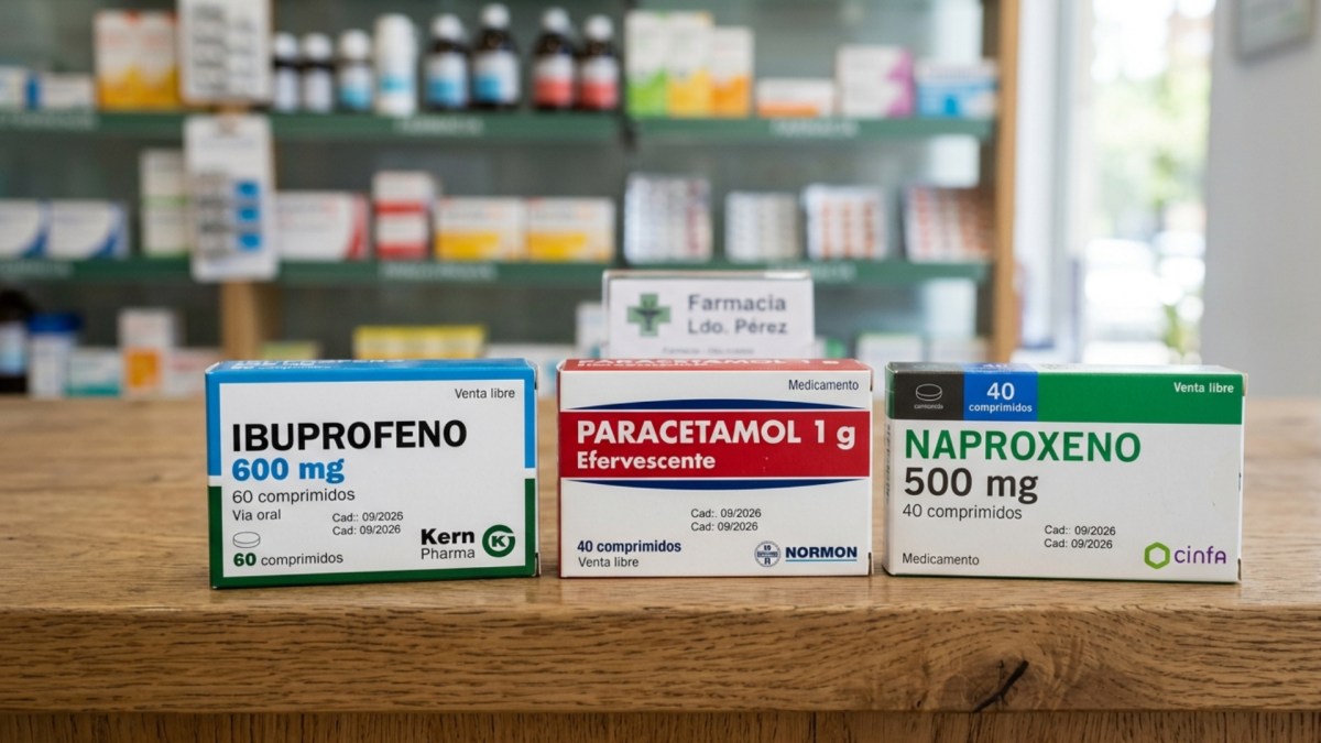 Cuál es el mejor medicamento para el dolor de cabeza: ¿ibuprofeno, paracetamol o naproxeno?