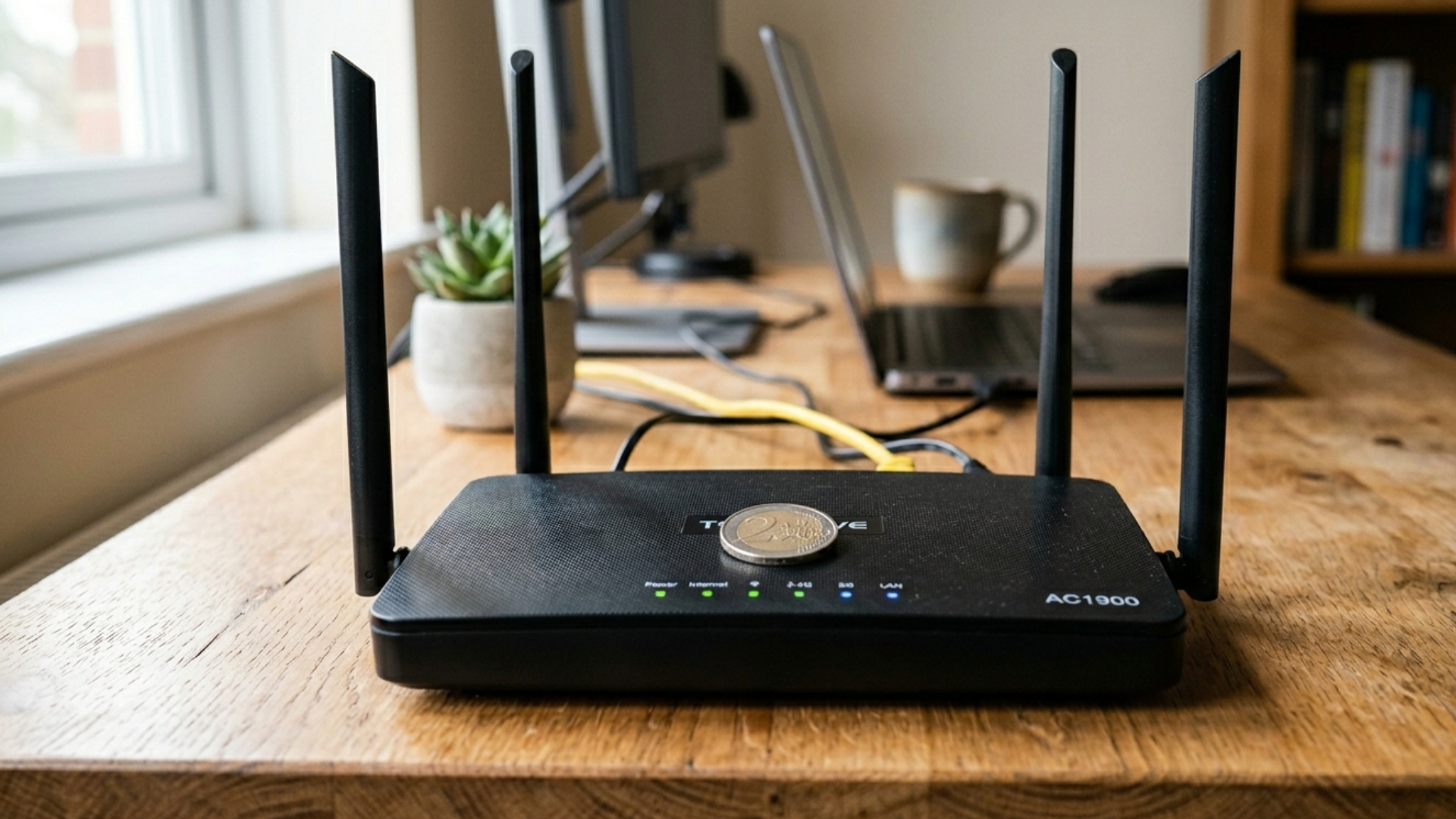 El truco de la moneda y el router para mejorar el internet en casa ...