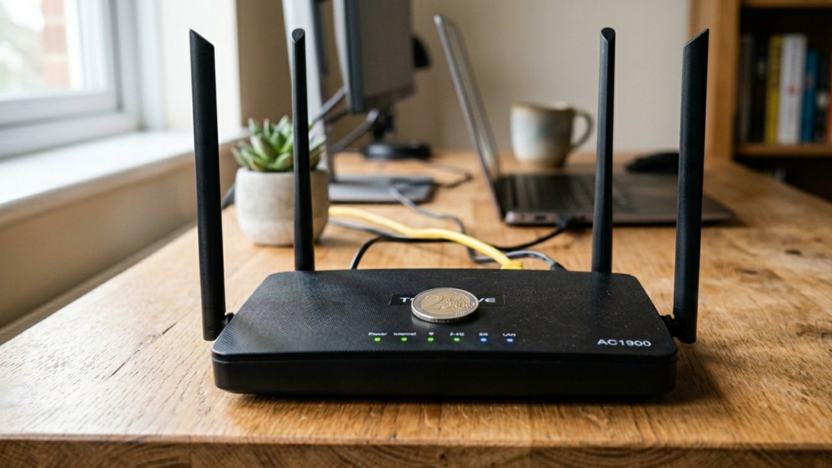 El truco de la moneda y el router para mejorar el internet en casa ...