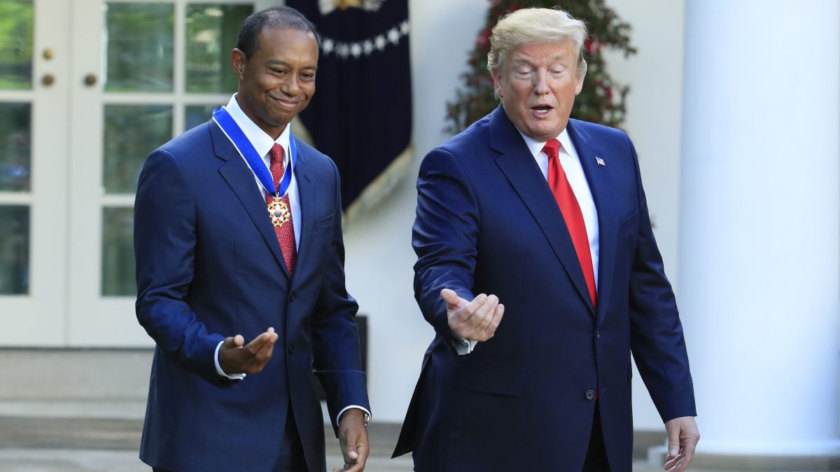 Donald Trump sobre accidente de Tiger Woods: “Vive una vida de dolor”