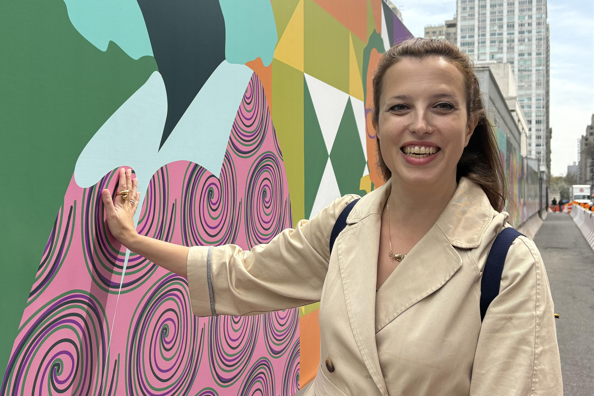 El Lincoln Center estrena un mural de la artista Vanesa Álvarez