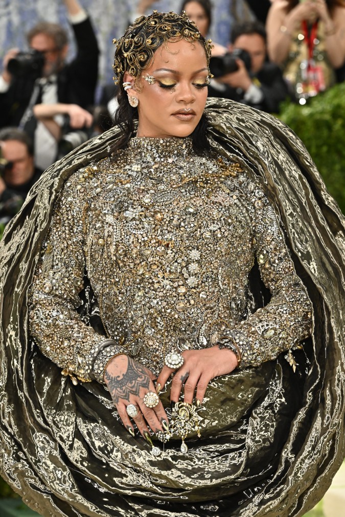 Rihanna en la MET Gala 2026.