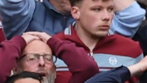 Hinchas del West Ham. Imagen referencial.