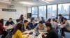 Las clases de preparación para el examen de GED de educación secundaria se dictan en español .