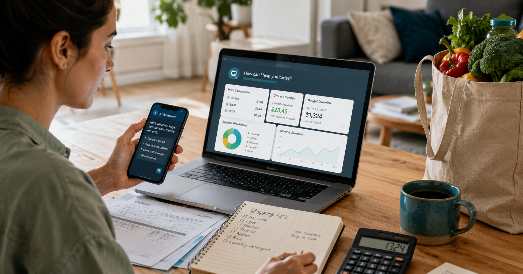 Cómo usar la inteligencia artificial para ahorrar dinero en el día a ...