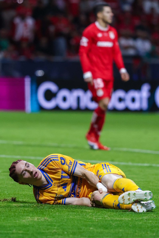 Toluca, Estado de México, 30 de mayo de 2026. , durante el partido de la Final de la Champions Cup de la CONCACAF 2026, entre los Diablos Rojos del Toluca y los Tigres de la UANL, realizado en el estadio Nemesio Diez. Foto: Imago7/Daniel Arriaga
