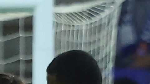 Vinicius Junior, del Real Madrid, celebra tras marcar durante el partido de fútbol de La Liga entre el Espanyol y el Real Madrid en Barcelona, ​​España, el domingo 3 de mayo de 2026.