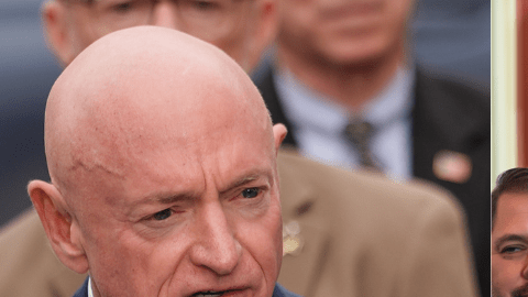 Mark Kelly, Dick Durbin y Alex Padilla, abogan por los dreamers.