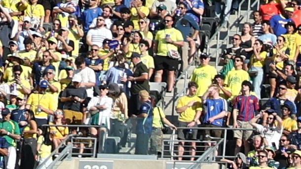 Brasil vs Marruecos: estadio MetLife abarrotado en Nueva Jersey el 13 de junio 2026.