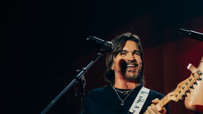 Juanes sorprendió al público