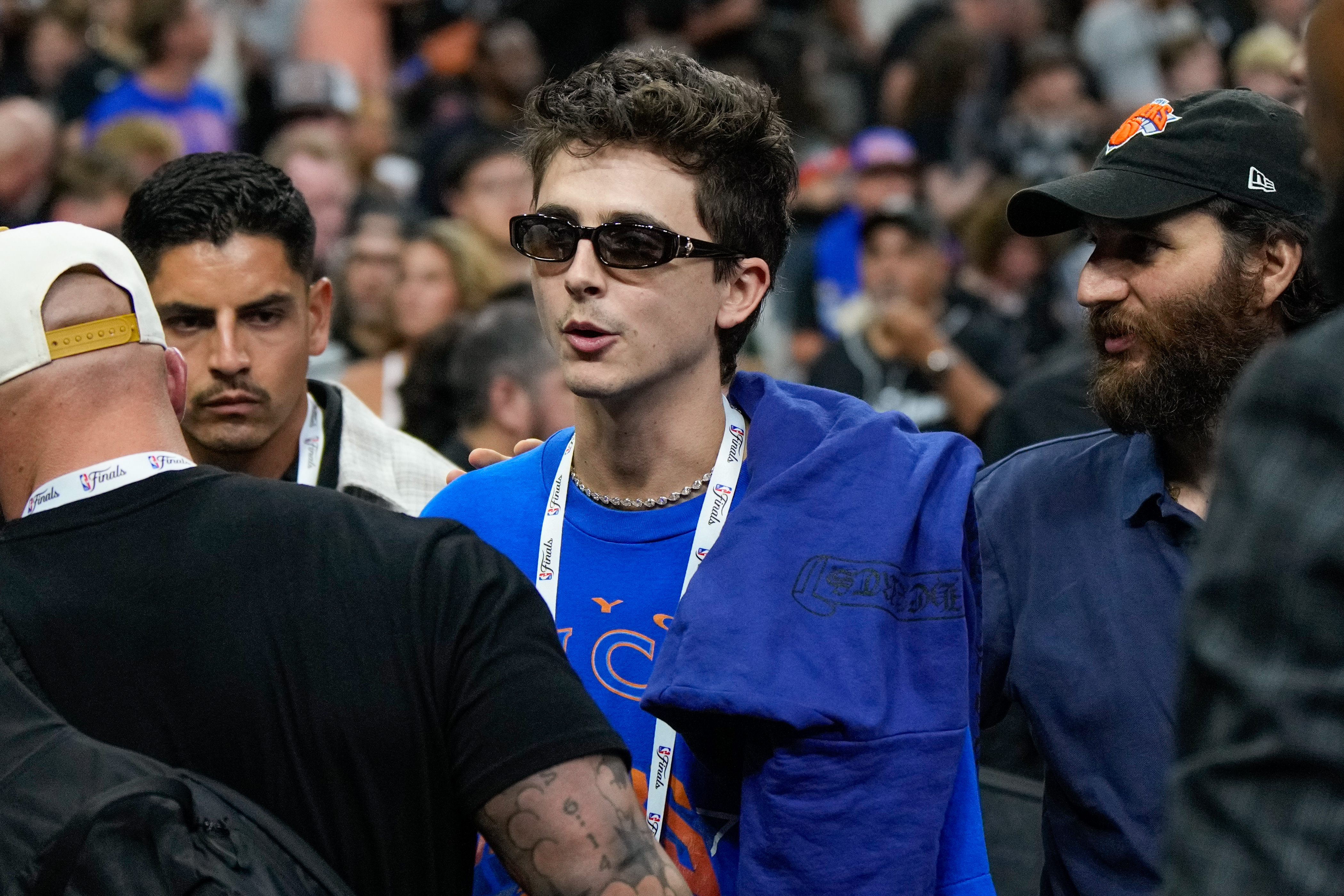 Timothée Chalamet tras victoria de los Knicks: “Prefiero mil veces esto que los Oscar”