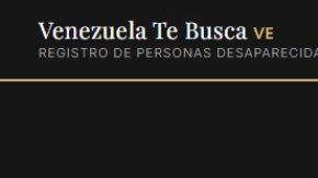 Registro "Venezuela Te Busca" para ubicar personas desaparecidas tras los terremotos de junio 2026.
