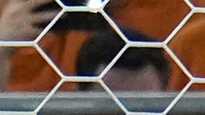 El marroquí Ismael Saibari (11) marca de penalti durante el partido de dieciseisavos de final de la Copa del Mundo entre los Países Bajos y Marruecos en Guadalupe, cerca de Monterrey, México, el lunes 29 de junio de 2026.