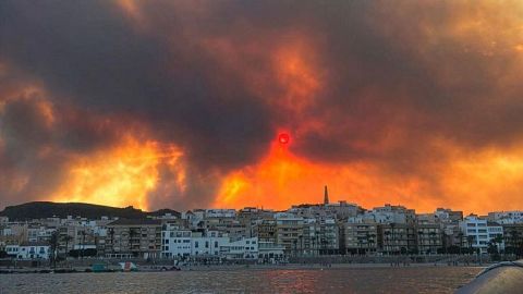 Incendios en España