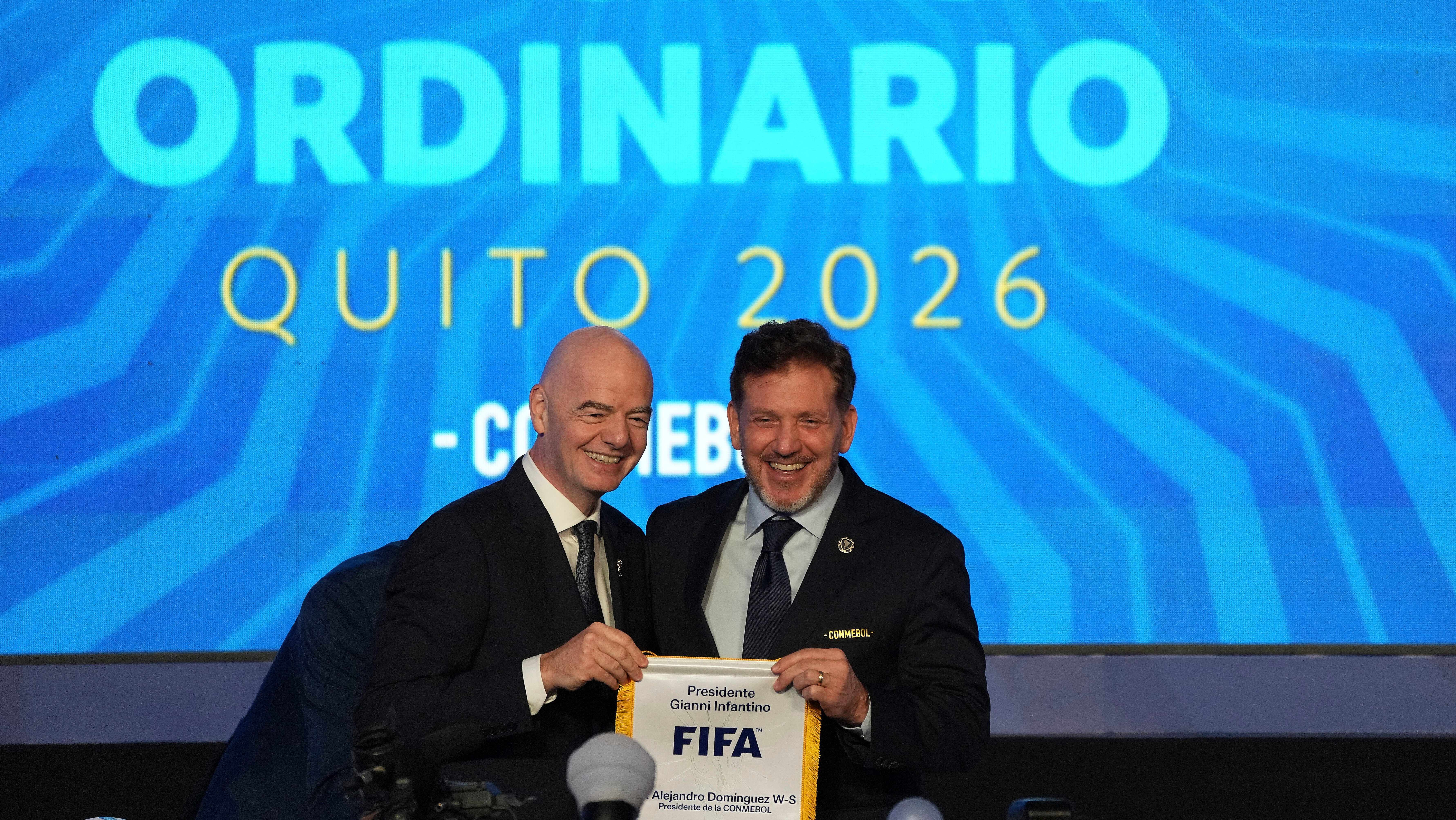 Conmebol también descartó la propuesta de Gianni Infantino: “El fútbol siempre está primero”