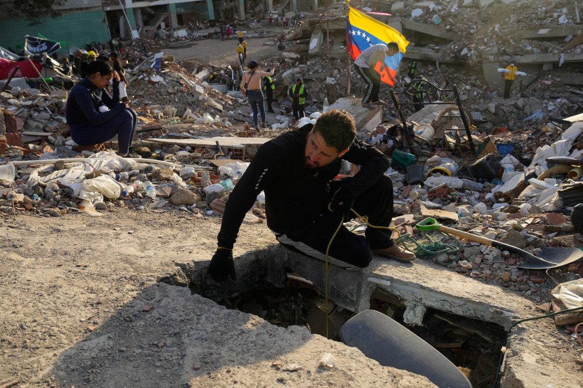 Terremotos na Venezuela: número de mortos sobe para 5.208