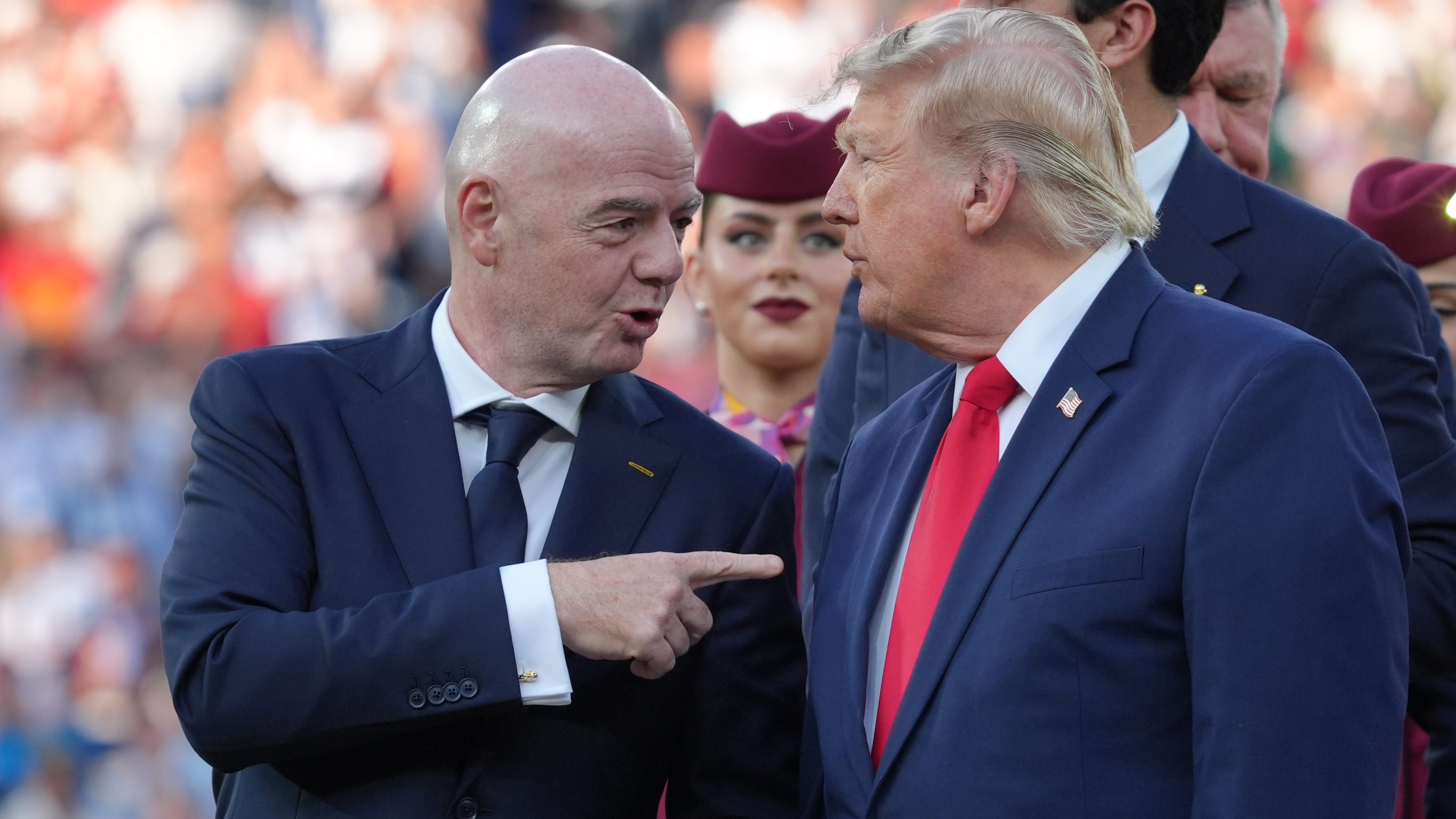 Trump asegura que nunca habló con Infantino sobre plan para vender una participación del Mundial