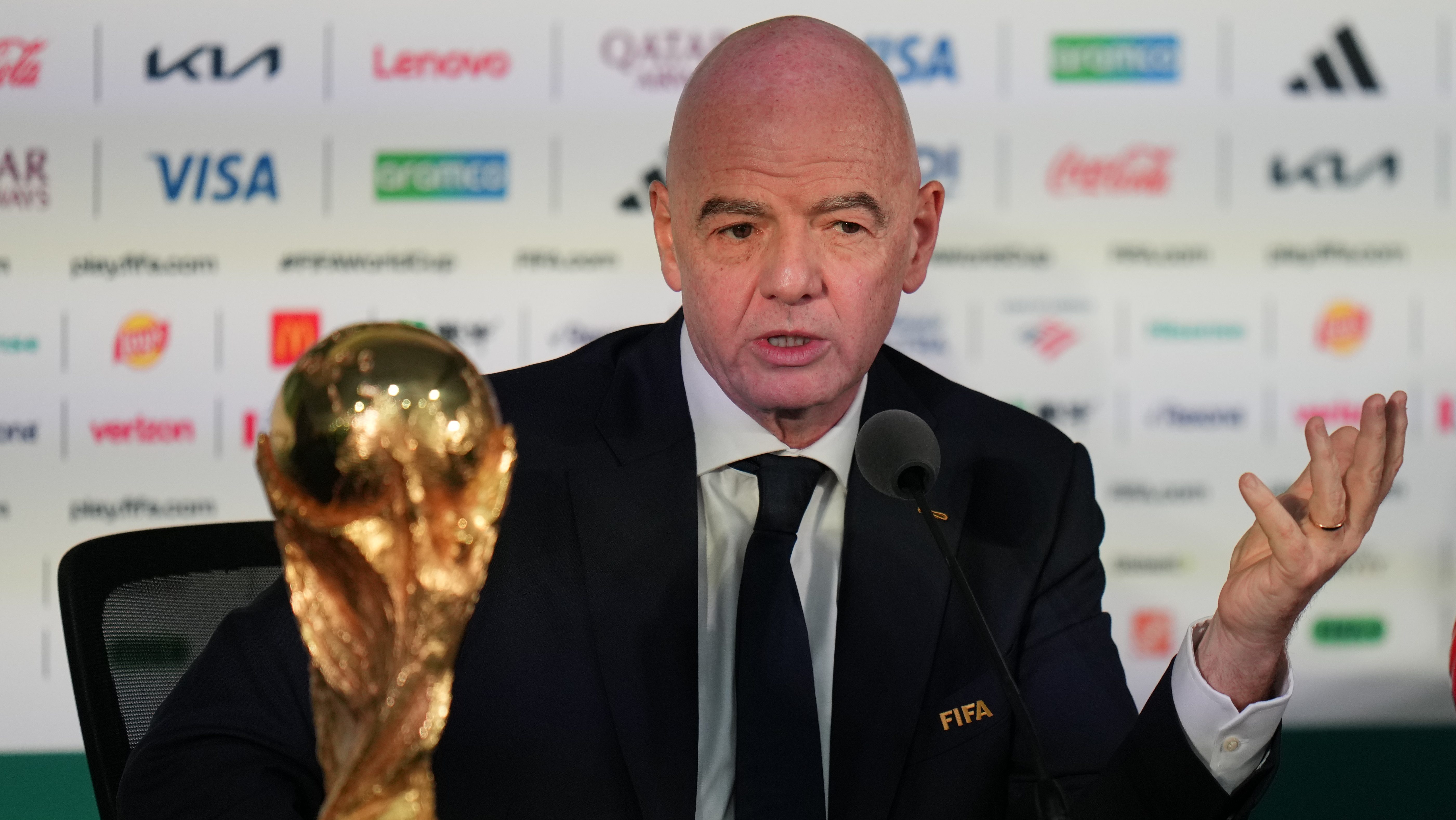 Gianni Infantino cancela millonario plan para privatizar el Mundial tras rechazo generalizado