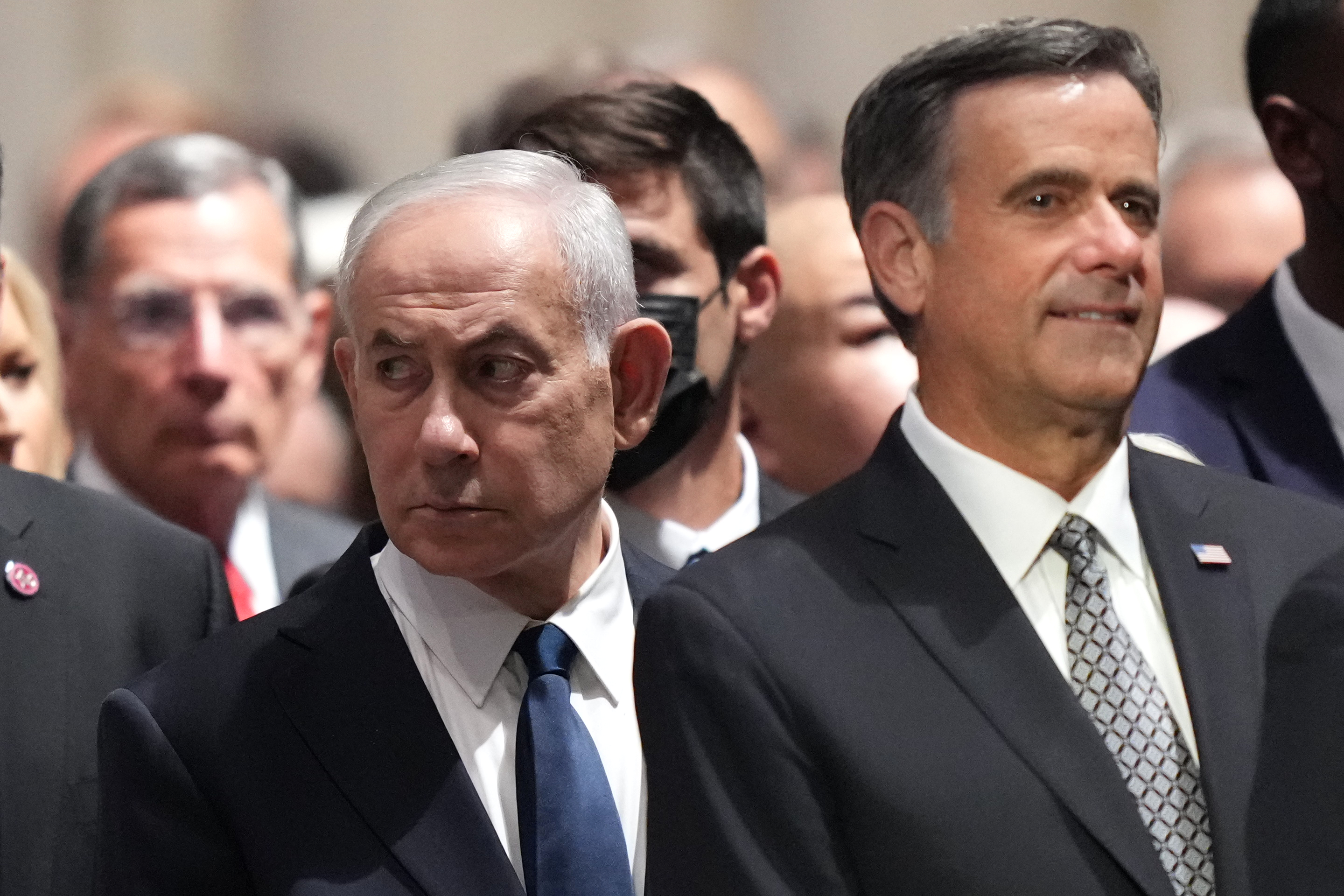 Trump calificó de “muy buena” su reunión con Netanyahu y congresistas