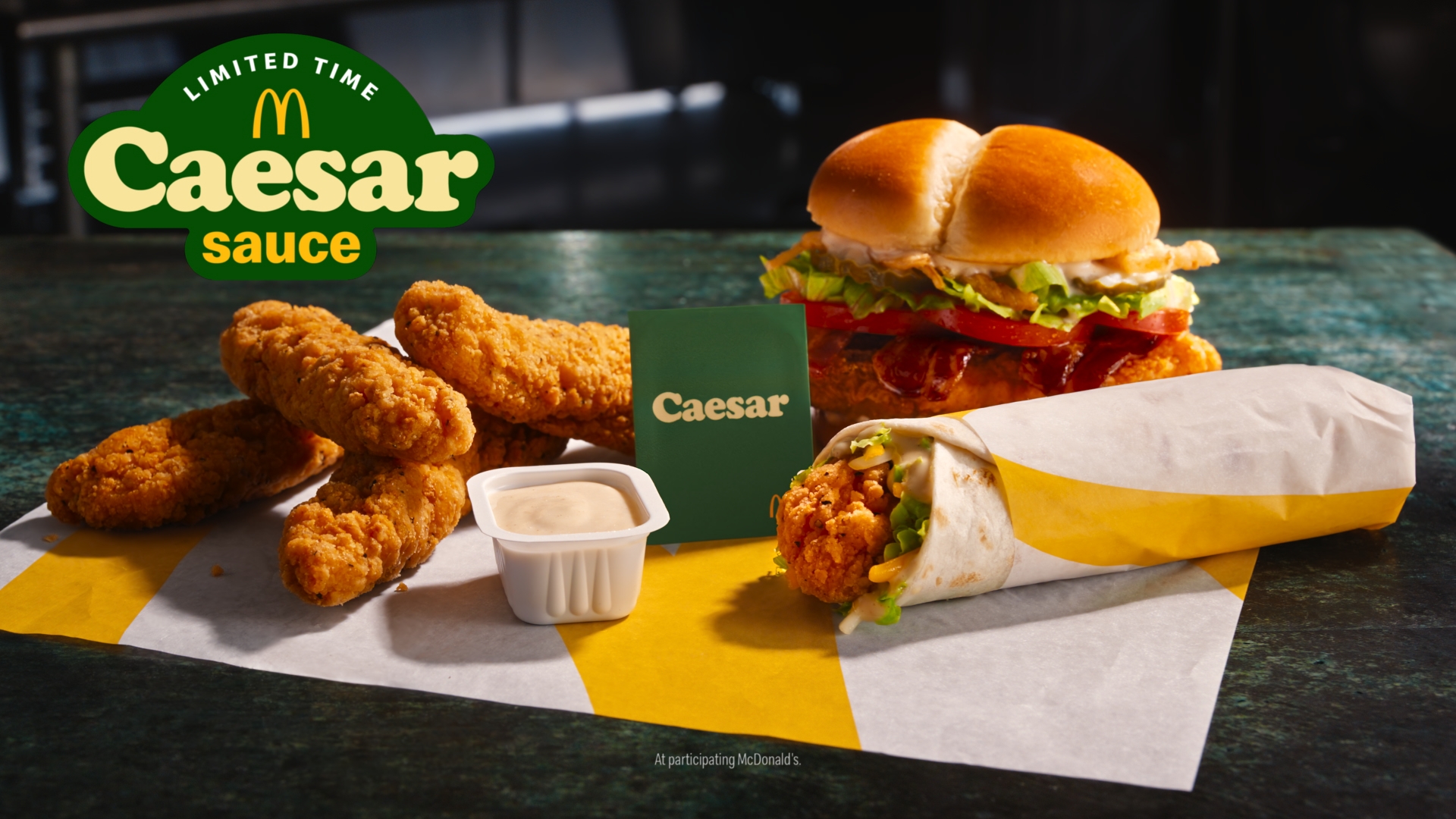 McDonald’s estrena nueva salsa César para el verano y renueva sus opciones de pollo