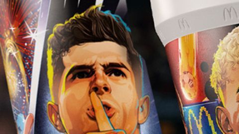 Los vasos coleccionables de edición limitada rinden homenaje a estrellas como Lamine Yamal y la icónica mascota Grimace.