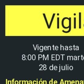 Alerta climática en Nueva York y estados vecinos el 28 de julio 2026.
