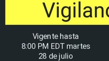Alerta climática en Nueva York y estados vecinos el 28 de julio 2026.