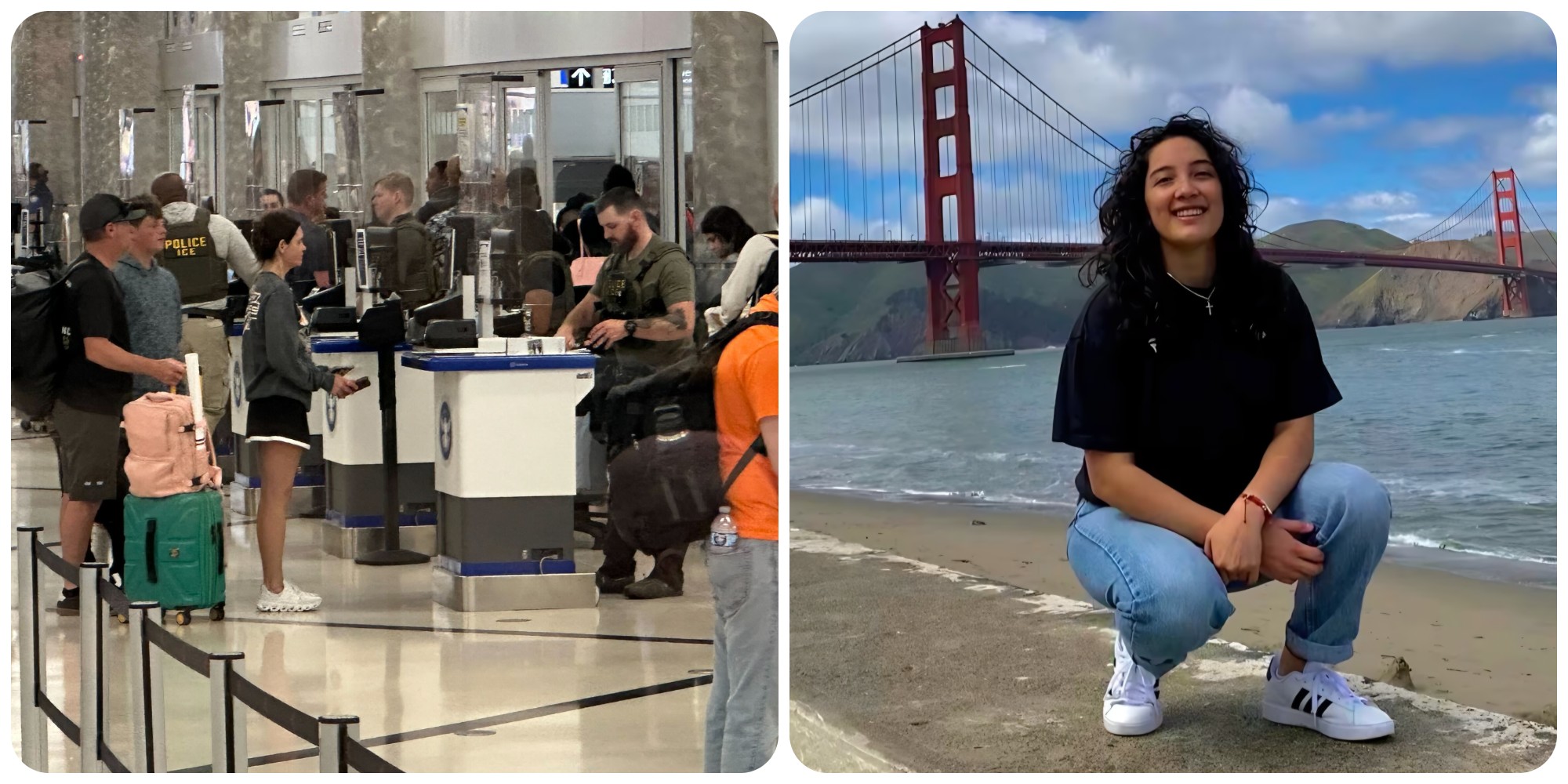 Liberan a niñera ecuatoriana detenida por ICE en Denver mientras abordaba un avión