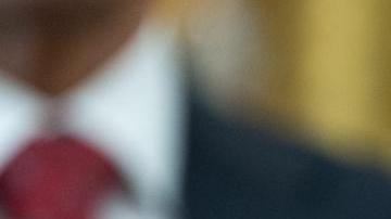 El presidente de Estados Unidos, Donald J. Trump, ofrece declaraciones a la prensa.