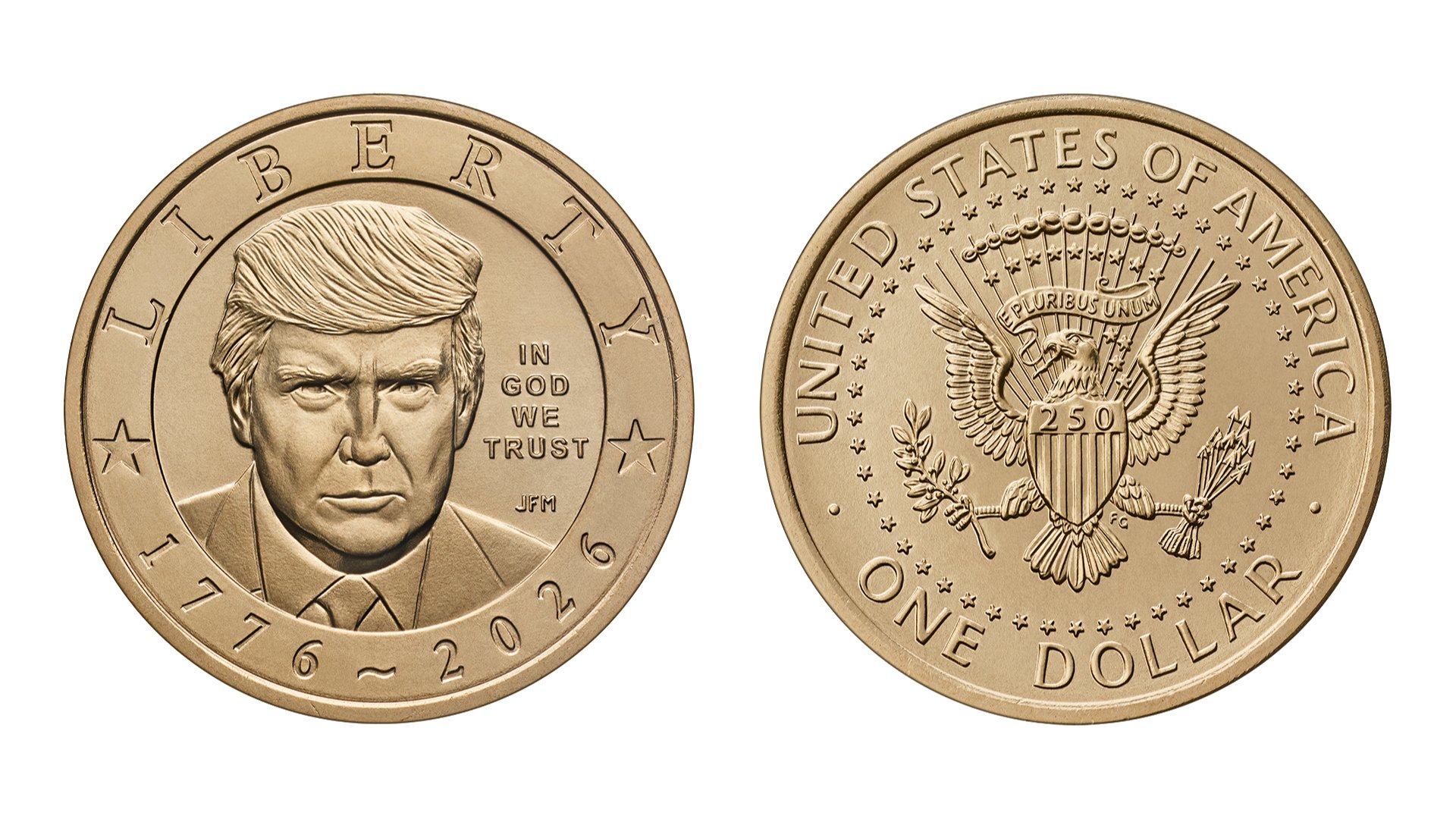 Moneda Trump de $1 se agota y su precio en reventa supera los $500