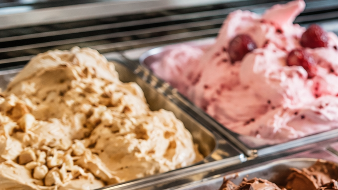 sabor de helado chocolate suizo en heladeria argentina