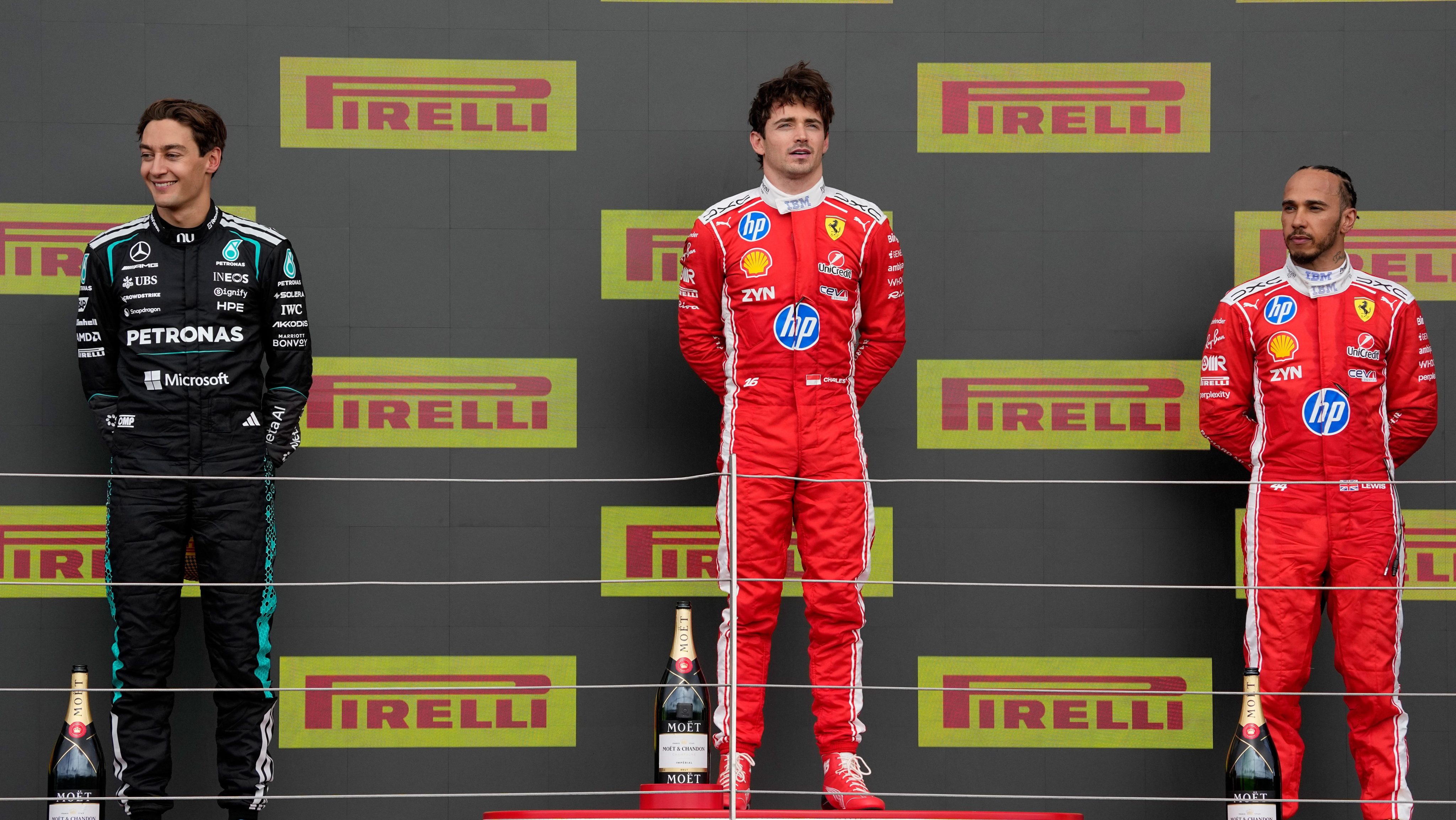 Charles Leclerc gana el GP de Gran Bretaña tras el accidente de Verstappen en la Fórmula 1