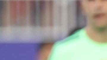 Lionel Messi de Argentina reacciona este sábado, en un partido de cuartos de final del Mundial de la FIFA 2026 entre Argentina y Suiza.