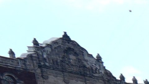 Aficionados ven el partido inaugural de la Copa Mundial de la FIFA 2026 entre México y Sudáfrica en un festival de aficionados en el Zócalo, la plaza principal de la Ciudad de México, el jueves 11 de junio de 2026.