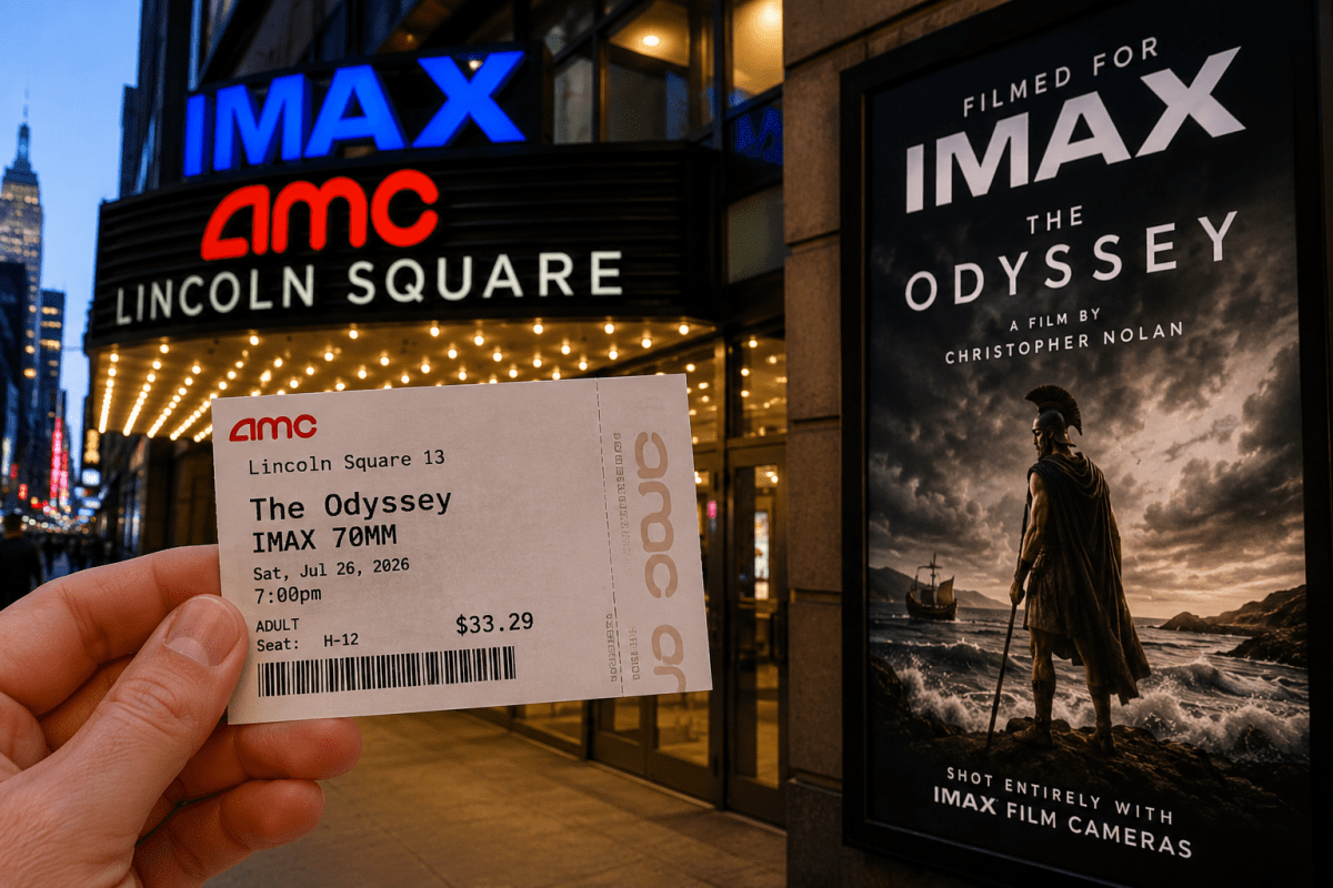 Piden hasta $1,000 por entradas para ver The Odyssey en el IMAX más ...