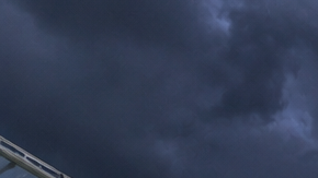 Tormenta sobre un estadio en EE.UU.