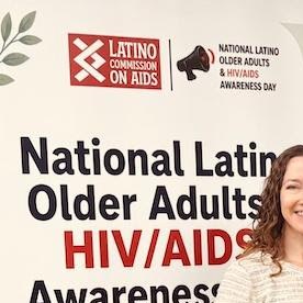 Activistas de la Comisión Latina sobre el Sida han sido vanguardia en el llamado nacional en la atención a los adultos mayores que sobreviven al virus.