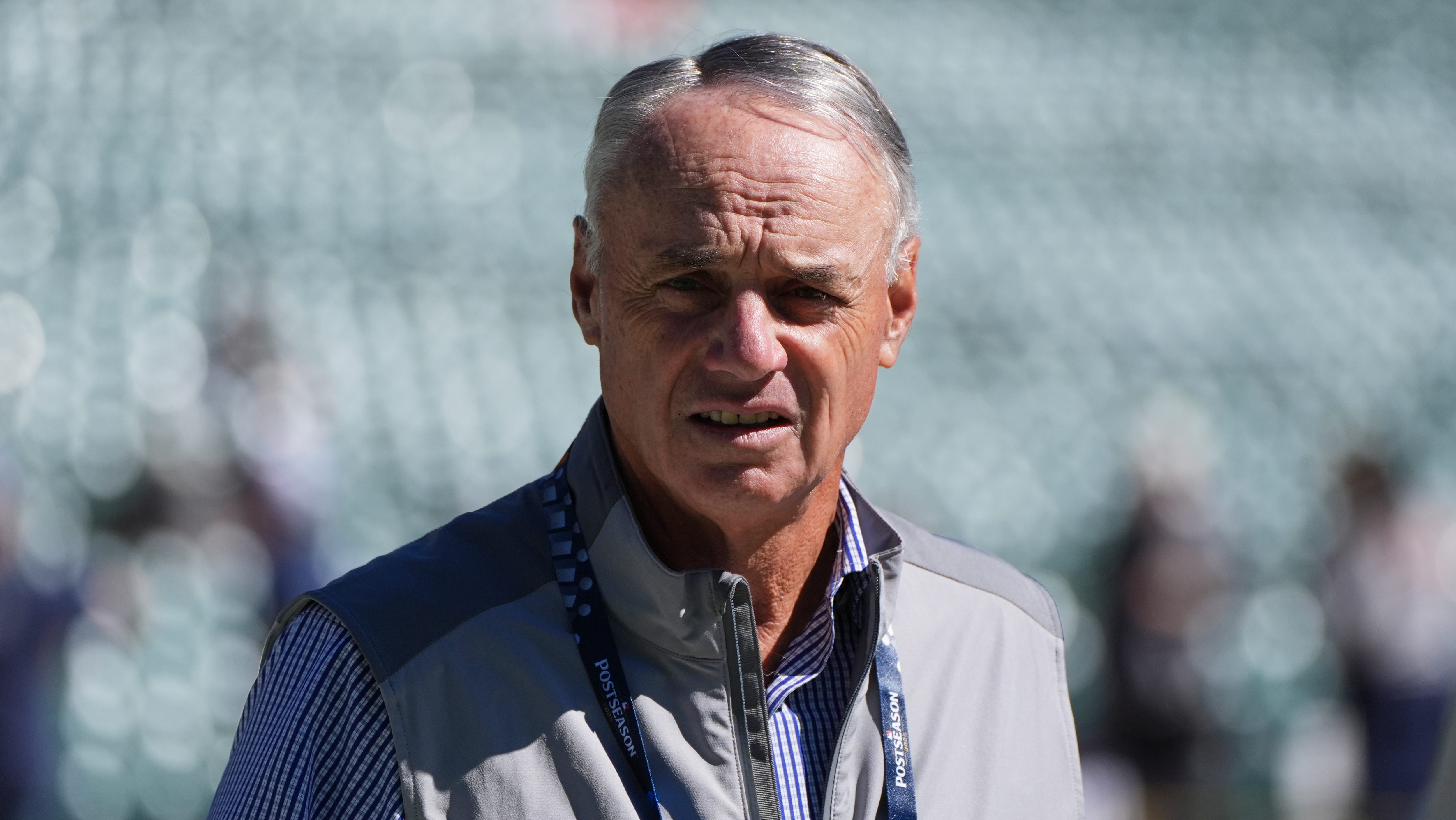 Rob Manfred espera que la temporada 2027 de MLB no se vea afectada por un paro laboral
