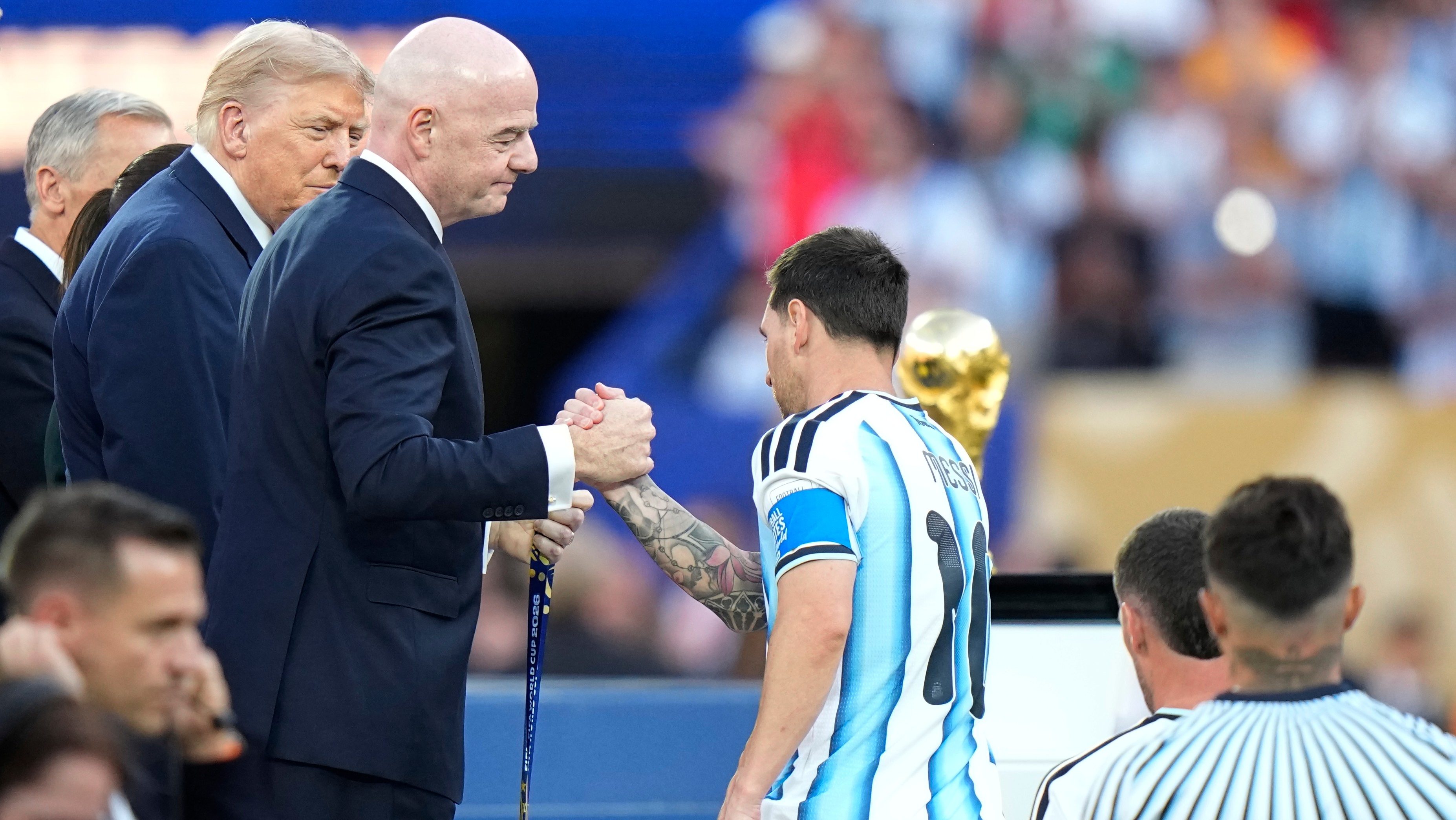 Gianni Infantino también se despidió de Messi: “Tu talento mágico y humildad serán siempre recordados”