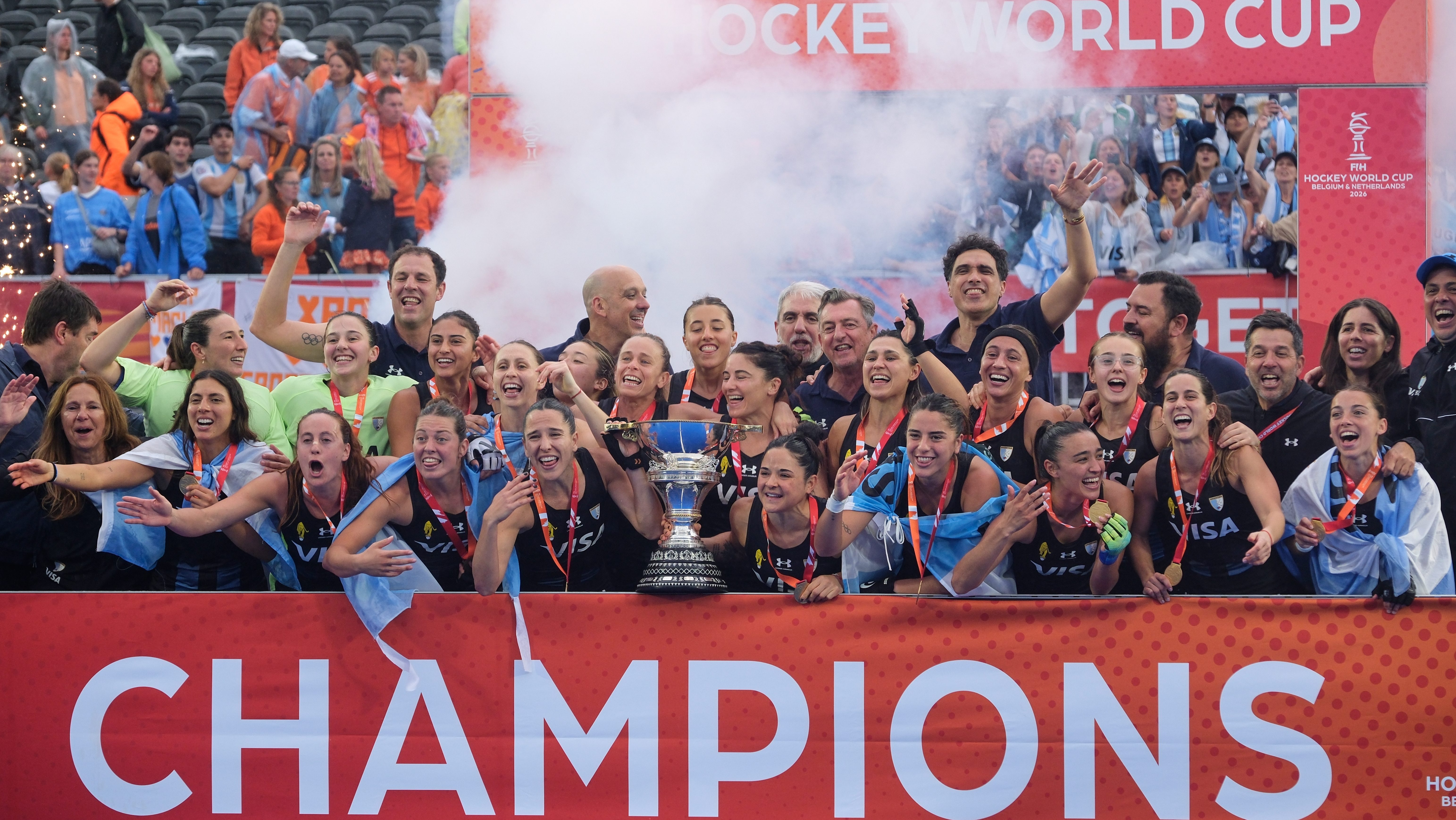 Argentina conquista su tercer campeonato mundial de hockey sobre césped femenino